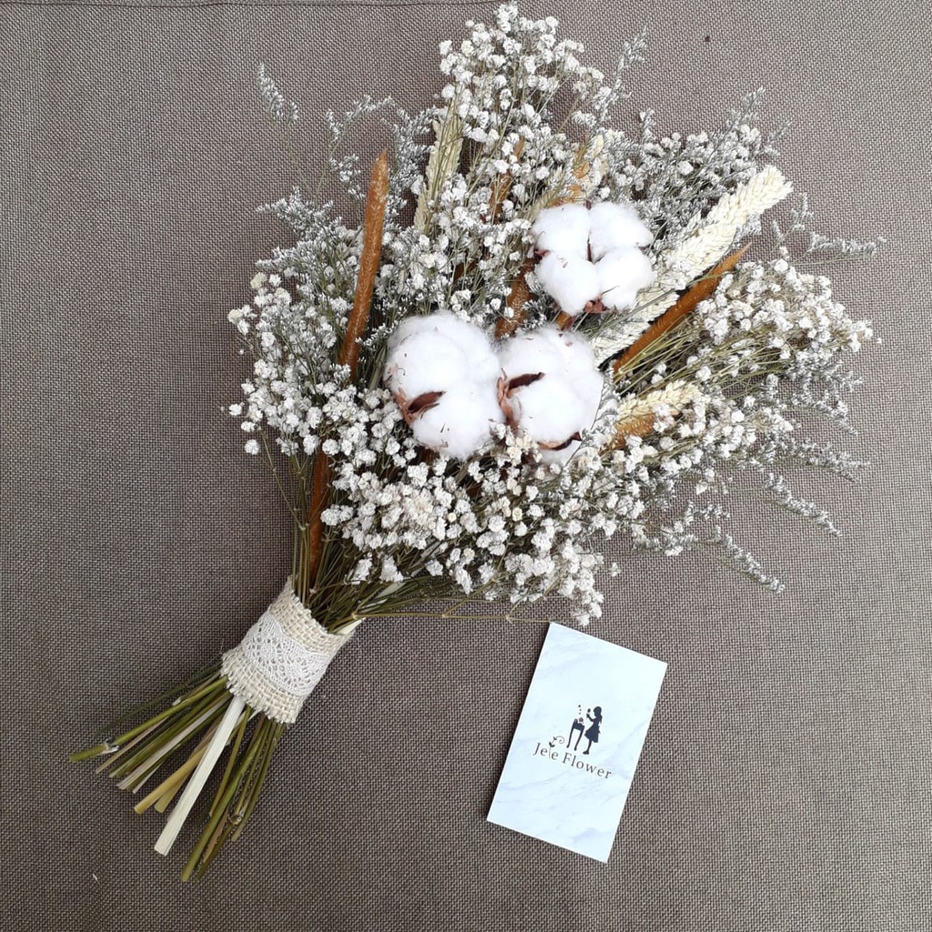 Buket Weddimg / Buket Pernikahan / Natural Rustic Wedding Bouquet / Buket Pernikahan / Buket Bunga /