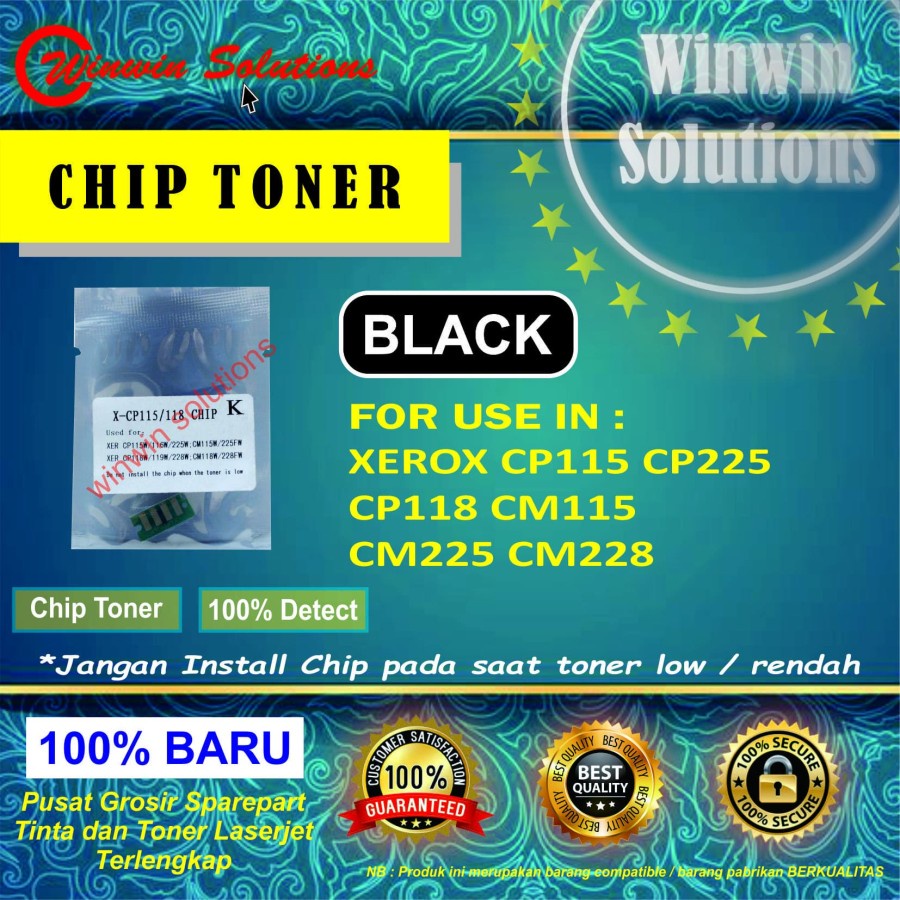 Chip Cartridge / Chip Toner CP115 CM115 CP225 CP116 CP118 CP-115 CP-225
