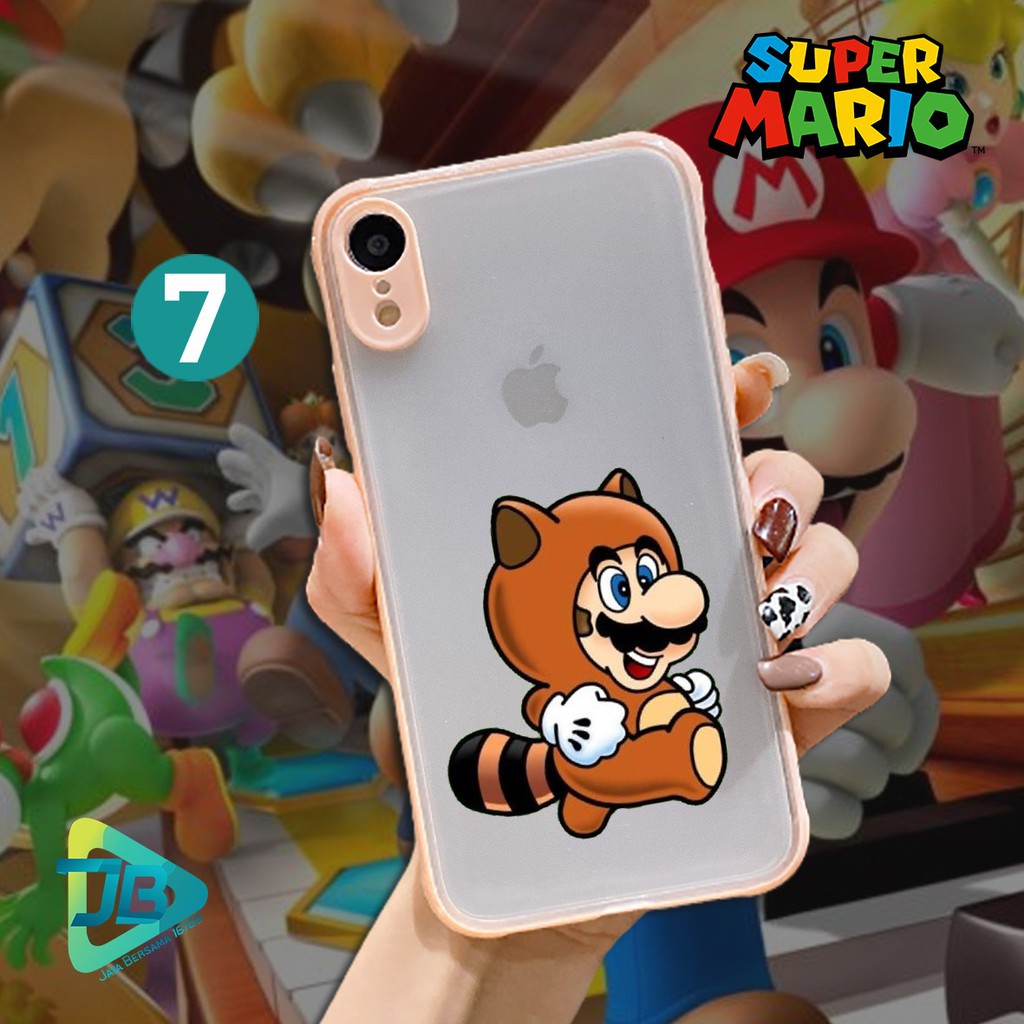 SOFTCASE CHOICE SUPER MARIO IPHONE 6 7 6+ 7+ 8 8+ 11 X XR XS 12 MINI PRO MAX JB3795