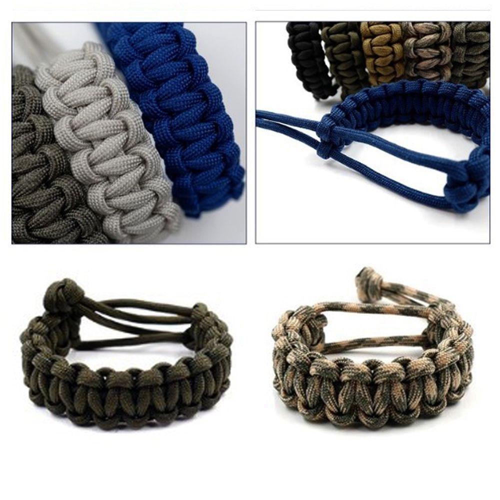 Nanas 1PC Survival Emergency Gelang New Arrival Tenun Adjustable Paracord Cord