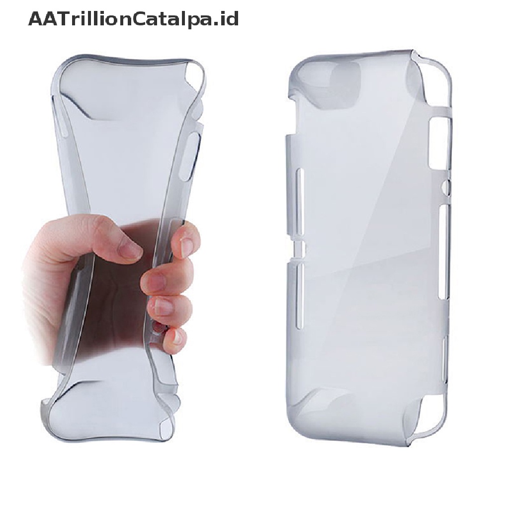 (AATrillionCatalpa) Casing Soft Case Transparan Portable Shockproof Untuk Nintendo Switch Lite