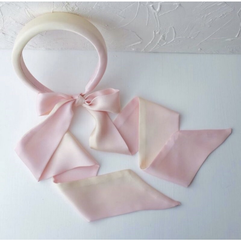 Handmadepita x Mmehuillet Marshmallow Bando in Straw nana