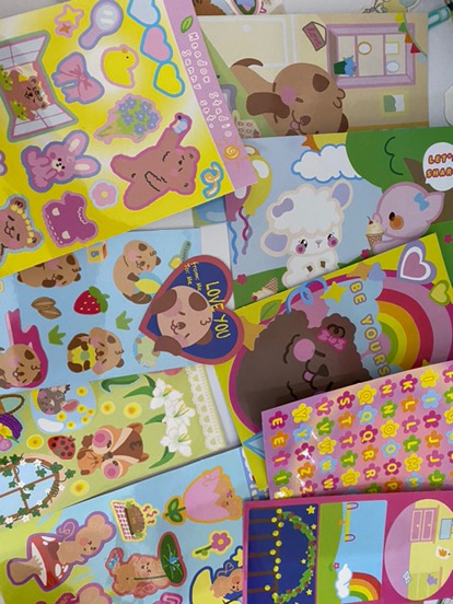 Flower Bed Alphabet Stickers