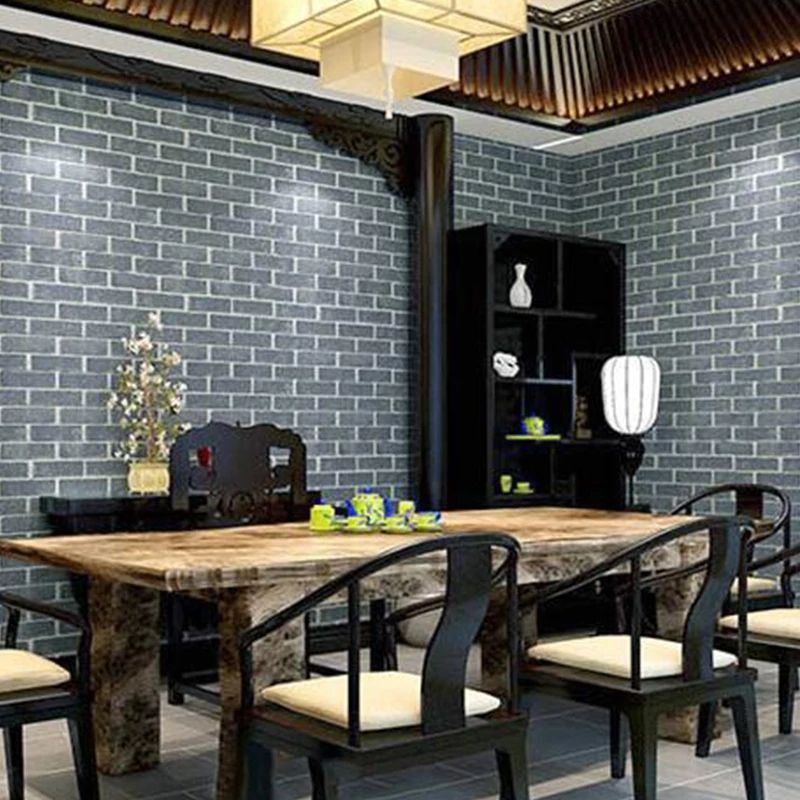 WALLPAPER DINDING ROLL WALLPAPER 3D FOAM BATA ROLL ROLLAN-biru kawong roll