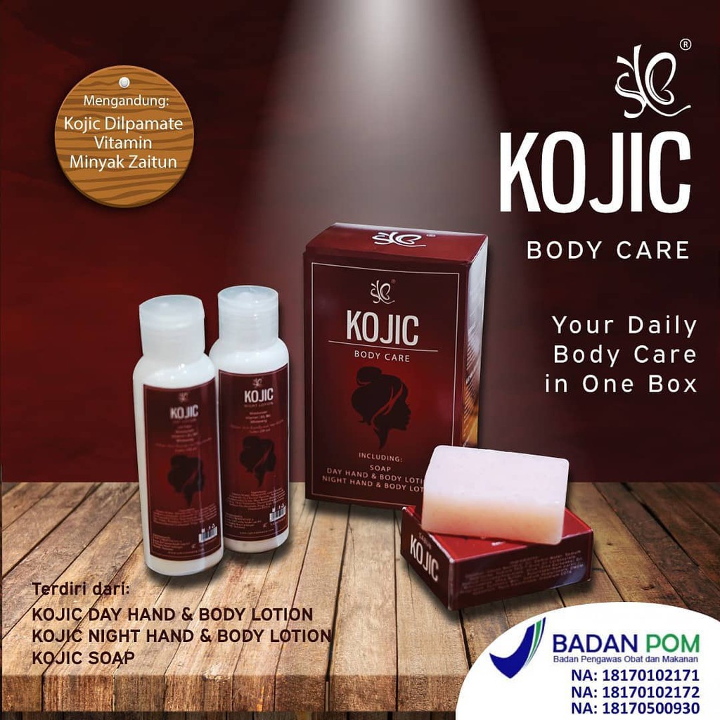 KOJIC 3 in 1 BODY CARE BY SYB