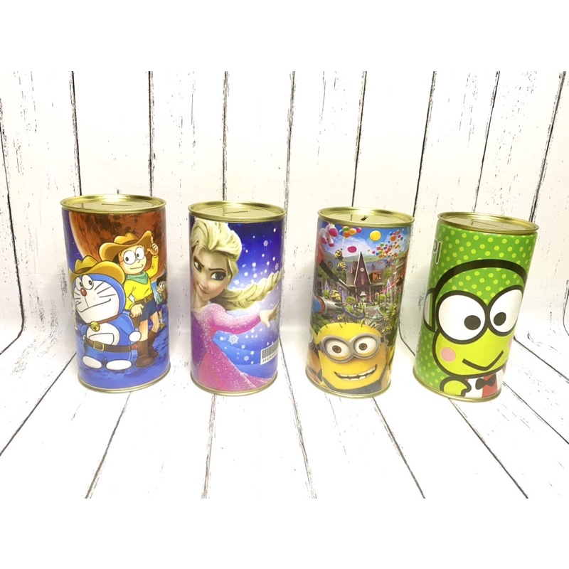 CELENGAN KALENG KARAKTER / CELENGAN TARGET / CELENGAN KALENG UKURAN SMALL