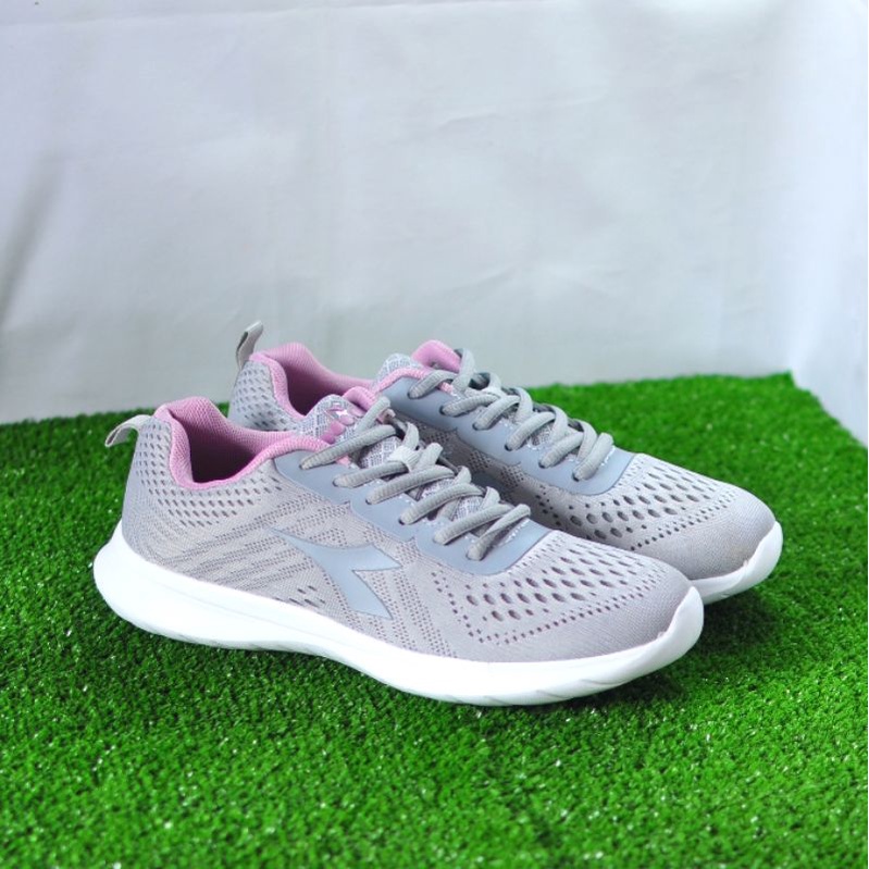 Sepatu Running Diadora Avola Grey Original