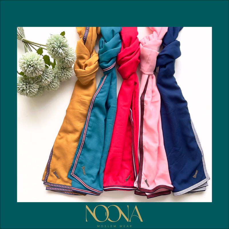 Hijab Segiempat Hijab Segiempat Bee Me Ribbon Series Original Hijab Bee Mee Original Hijab Segiempat