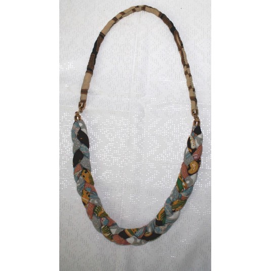 Kalung Kepang Perca Batik Handmade 3 Shopee Indonesia