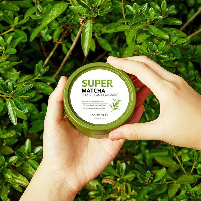 Some by mi Super Matcha Pore Clean Clay Mask Share in jar Original masker wajah somebymi