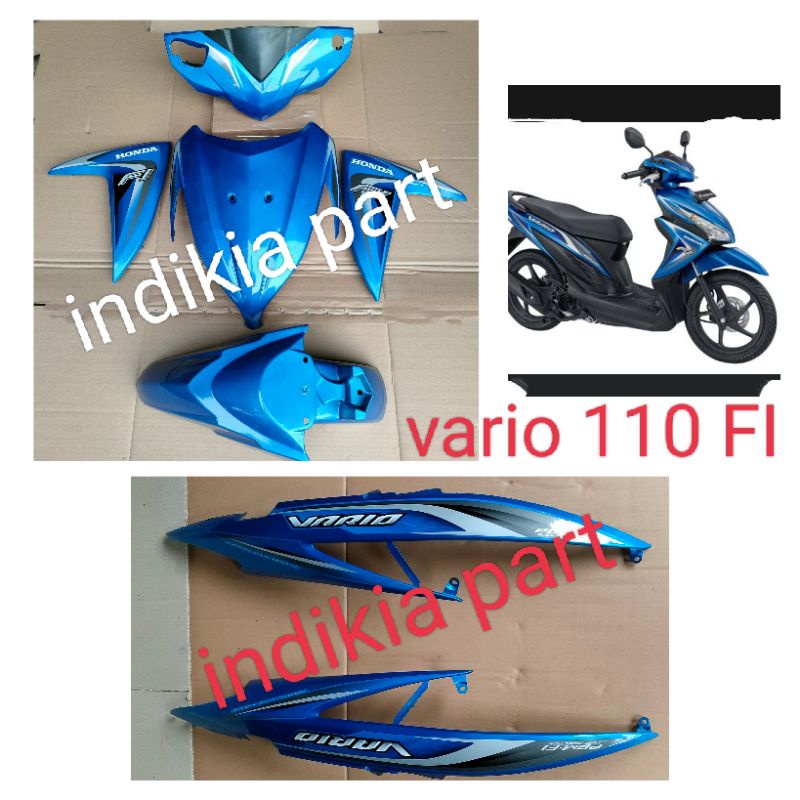 cover body bodi full halus vario 110 fi biru