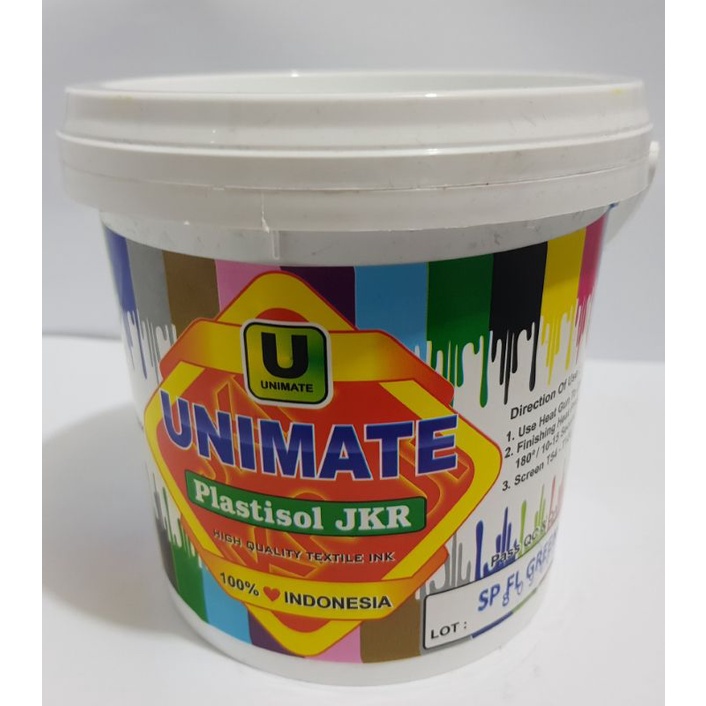 

Plastisol Unimate JKR SP FL Green @1kg