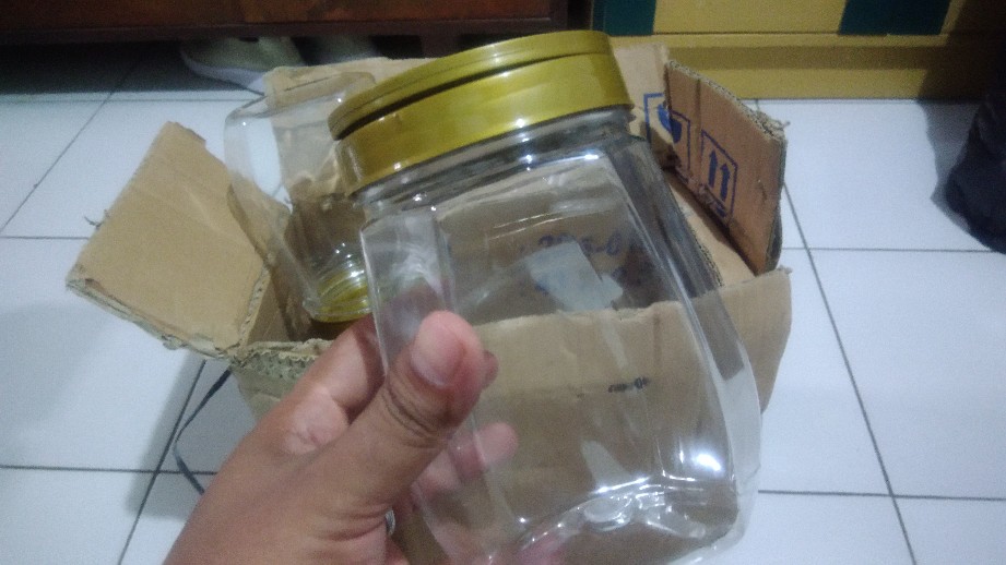 [6pcs] Toples Madu (u1000ml) Hexagonal @5.100