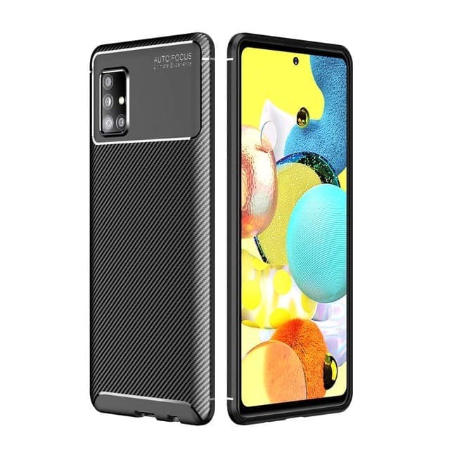 Samsung M14 A14 A24 A34 A54 A13 A23 5G 4G A33 A53 A73 A52 A52s 5G A72 A22 A32 4G / 5G Soft Case Focus Carbon Original