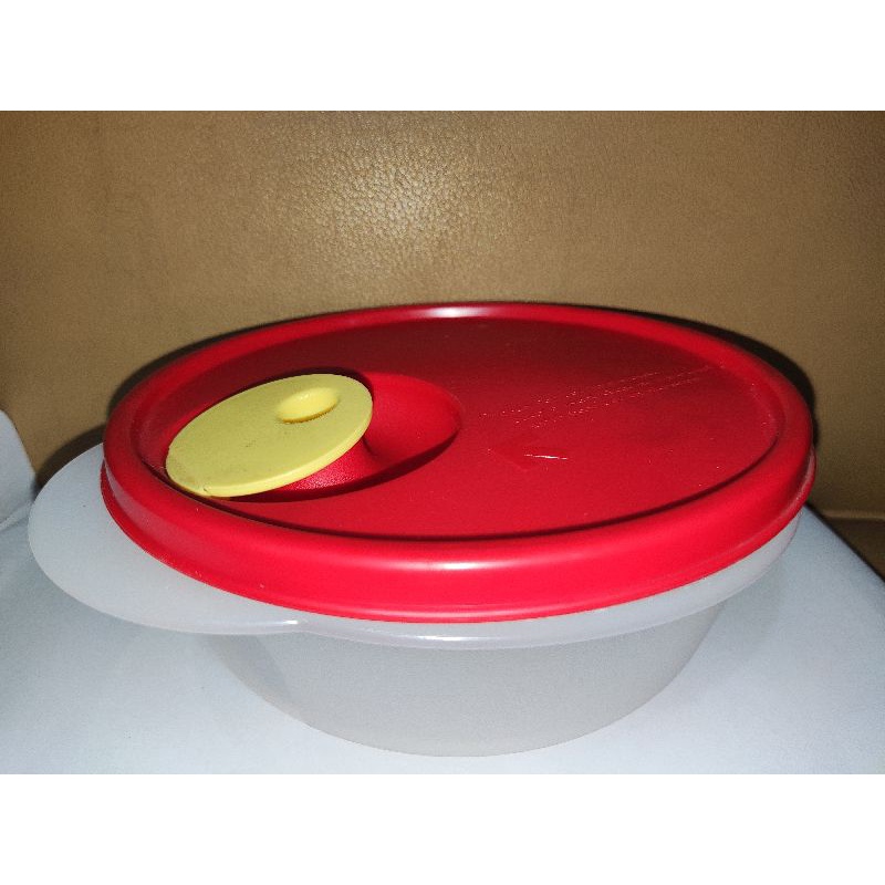 TUPPERWARE RED CONTAINER LUNCH BOX ORIGINAL