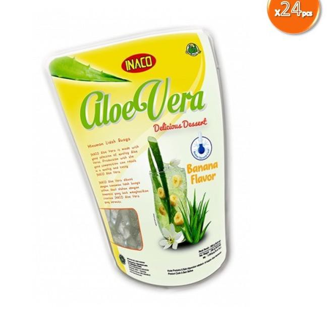 

[KODE BARU 576] Inaco Alovera Banana 280 ml x 24 TERMURAH..!!