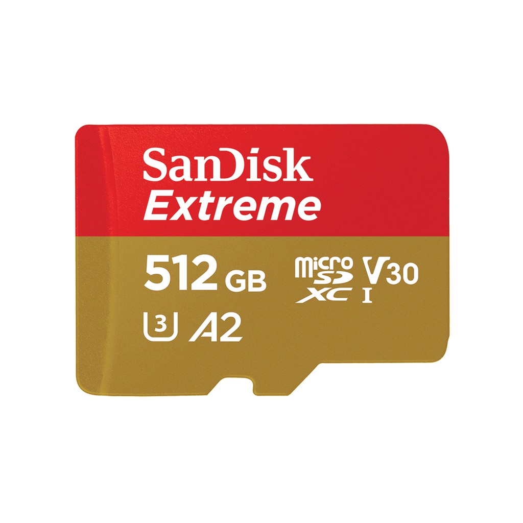 Micro SD 512GB Sandisk Extreme V30 microSDXC UHS-I - Garansi Lifetime