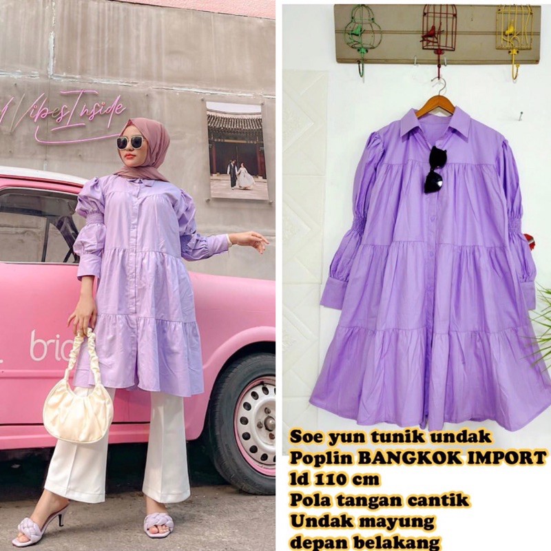 TUNIK LILAC @anita.tlb