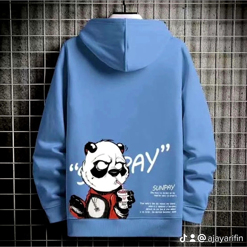 Hoodie Panda Jaket Pria Sunpay Oversize | Sweater Hoodie Pria Korea | Hoodie Premium Pria