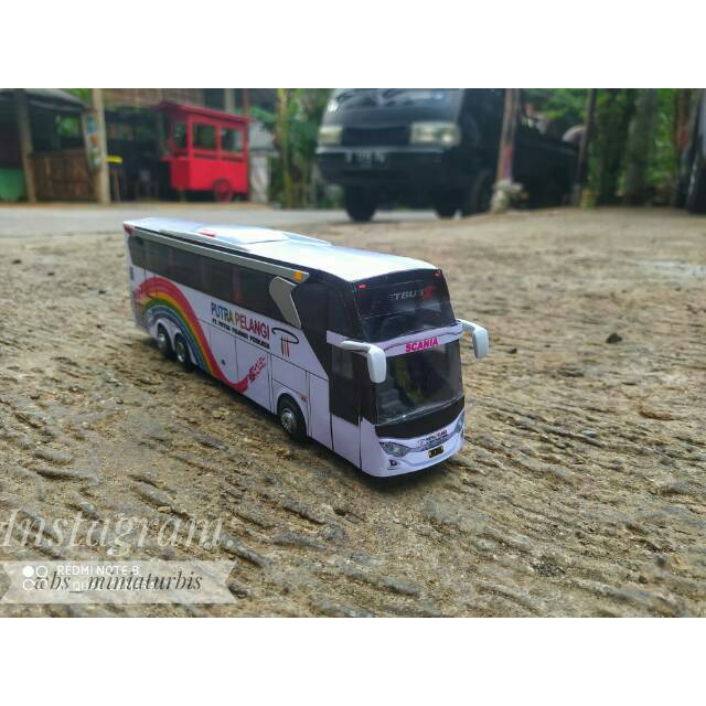 Miniatur / Diecast Bus PO PUTRA PELANGI  Voyager