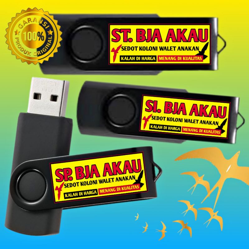 Paket Komplit Suara Walet BJA AKAU, Suara Burung Walet Legendaris Paling Sukses