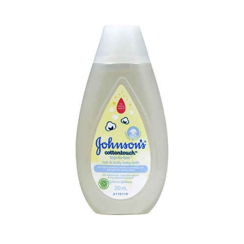 Johnson's Baby Bath Hair & Body Cottontouch Botol 200ml