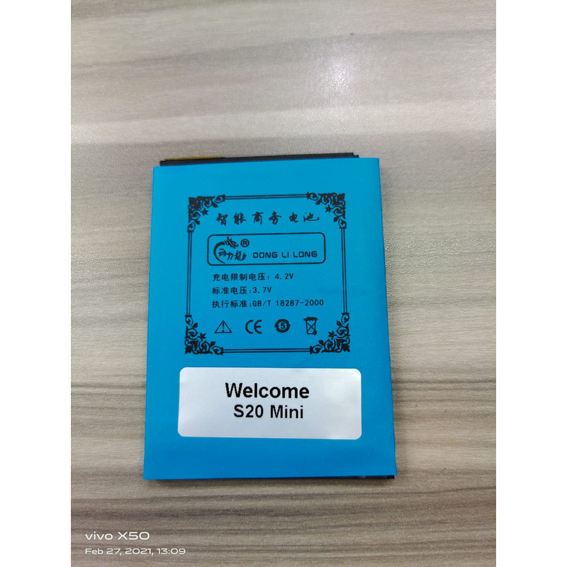 Battery Batre Baterai Double Power Mcom Welcome S20 Mini