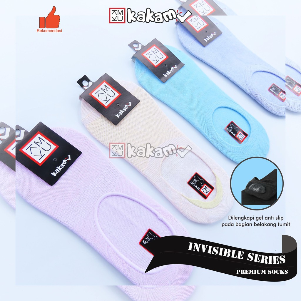 Kakamu Kaos Kaki Pendek Hidden Socks / Balet/ Invisible Socks