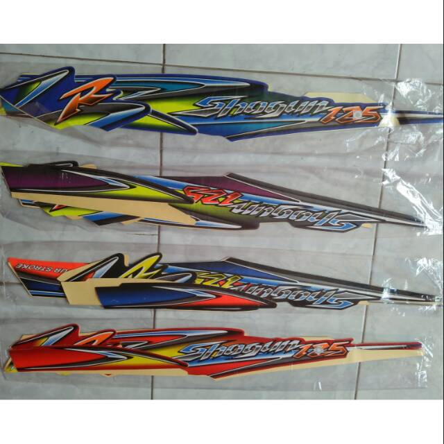 Striping shogun 125 r 2004