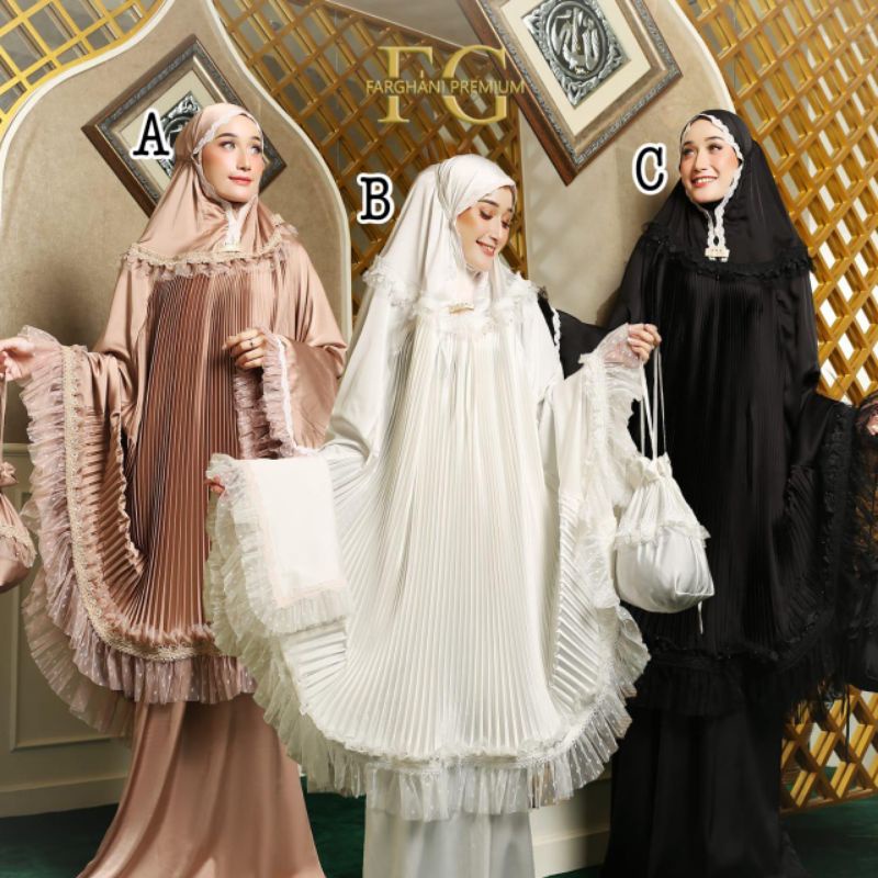 MUKENA FATIMA BY FARGHANI ( READY )
