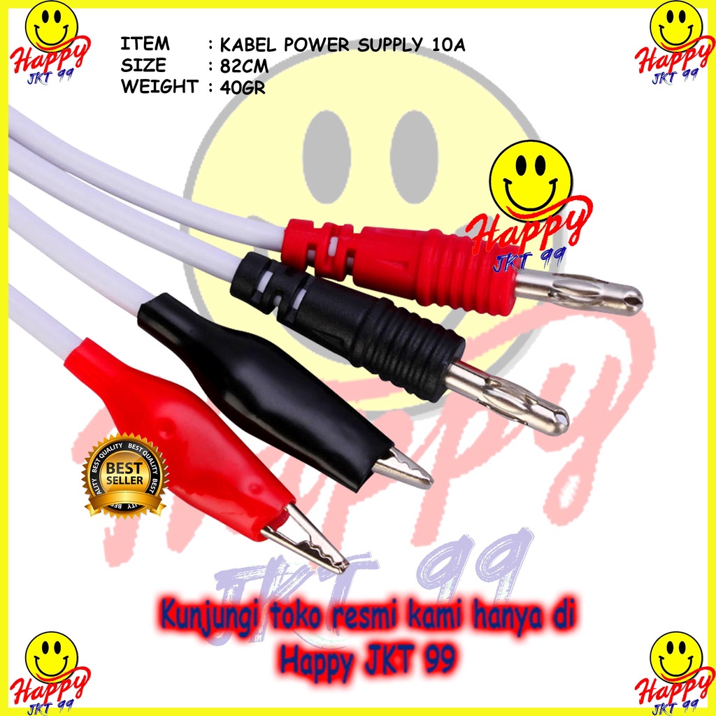 KABEL POWER SUPPLY OSS TEAM 10A KABEL CATU DAYA 10 AMPERE ORIGINAL