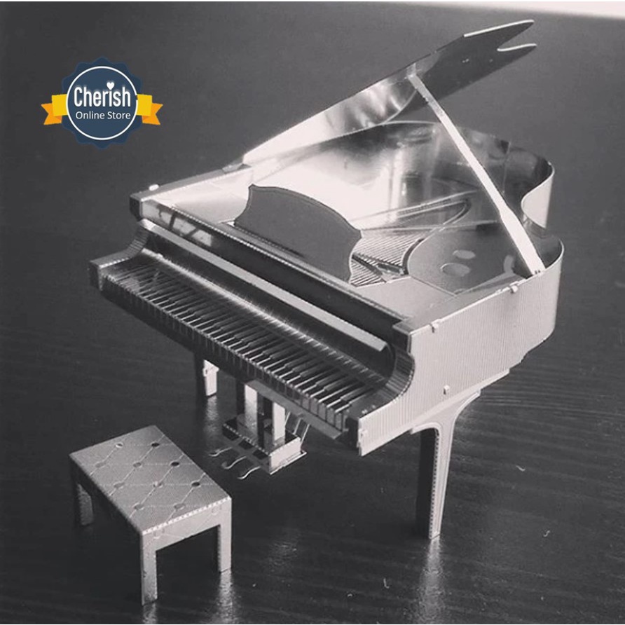 3D Metal Puzzle PIANO Model Alat Musik DIY Hobby MB-085