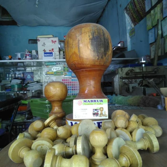 

Dijual STEMPEL KARET KAYU Asli