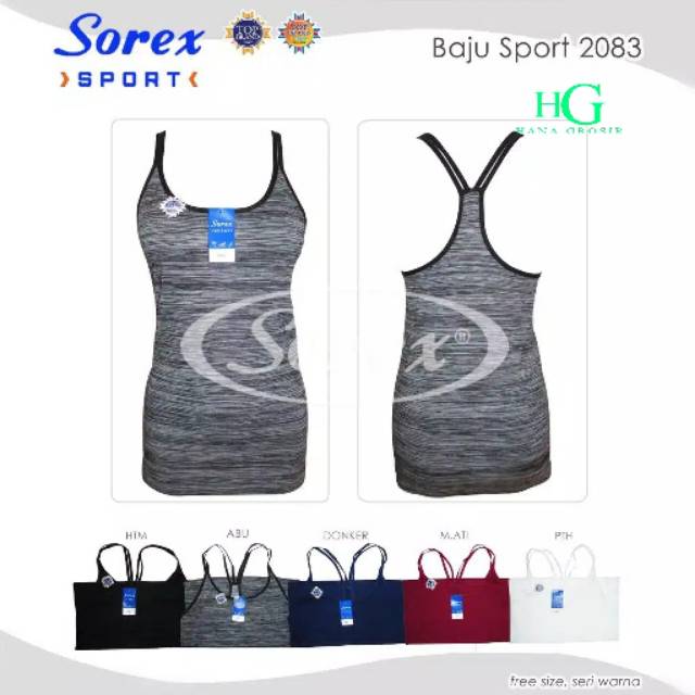 SOREX BAJU SPORT OLAHRAGA ART.2083 | TENGTOP SOREX