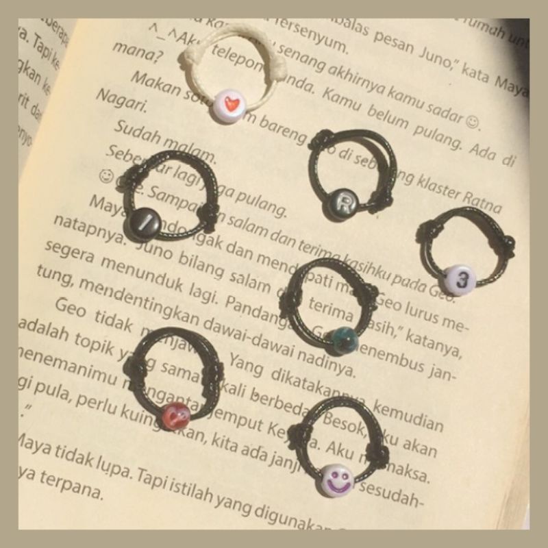 CINCIN HURUF MANIK