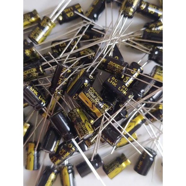 Elco 100uf 35v Original harga per 10pcs