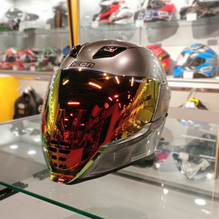 ICON AIRFLITE QUICKSILVER | HELM FULL FACE | ICON ORIGINAL