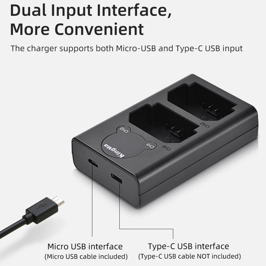 KINGMA CHARGER FUJI LCD  NP-W235