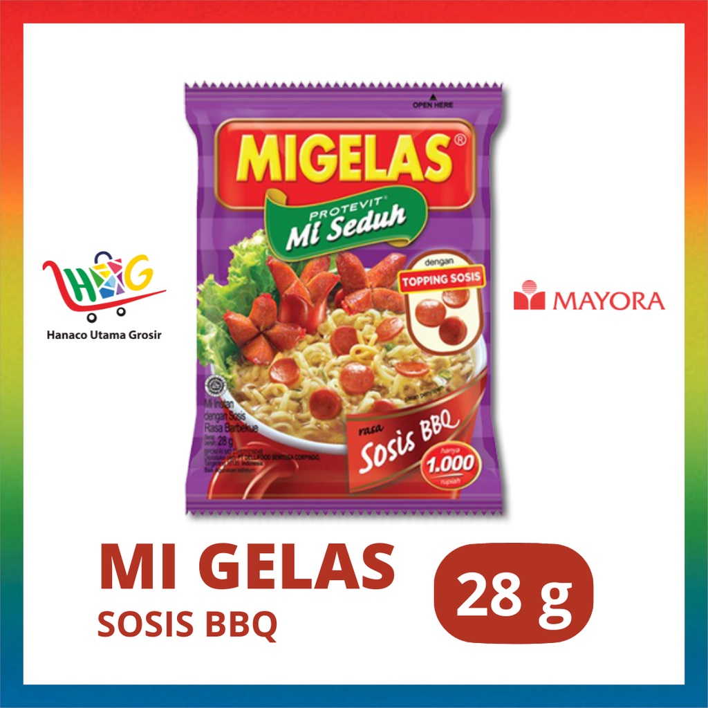 Mie Gelas 28gr [ 1 PCS ]