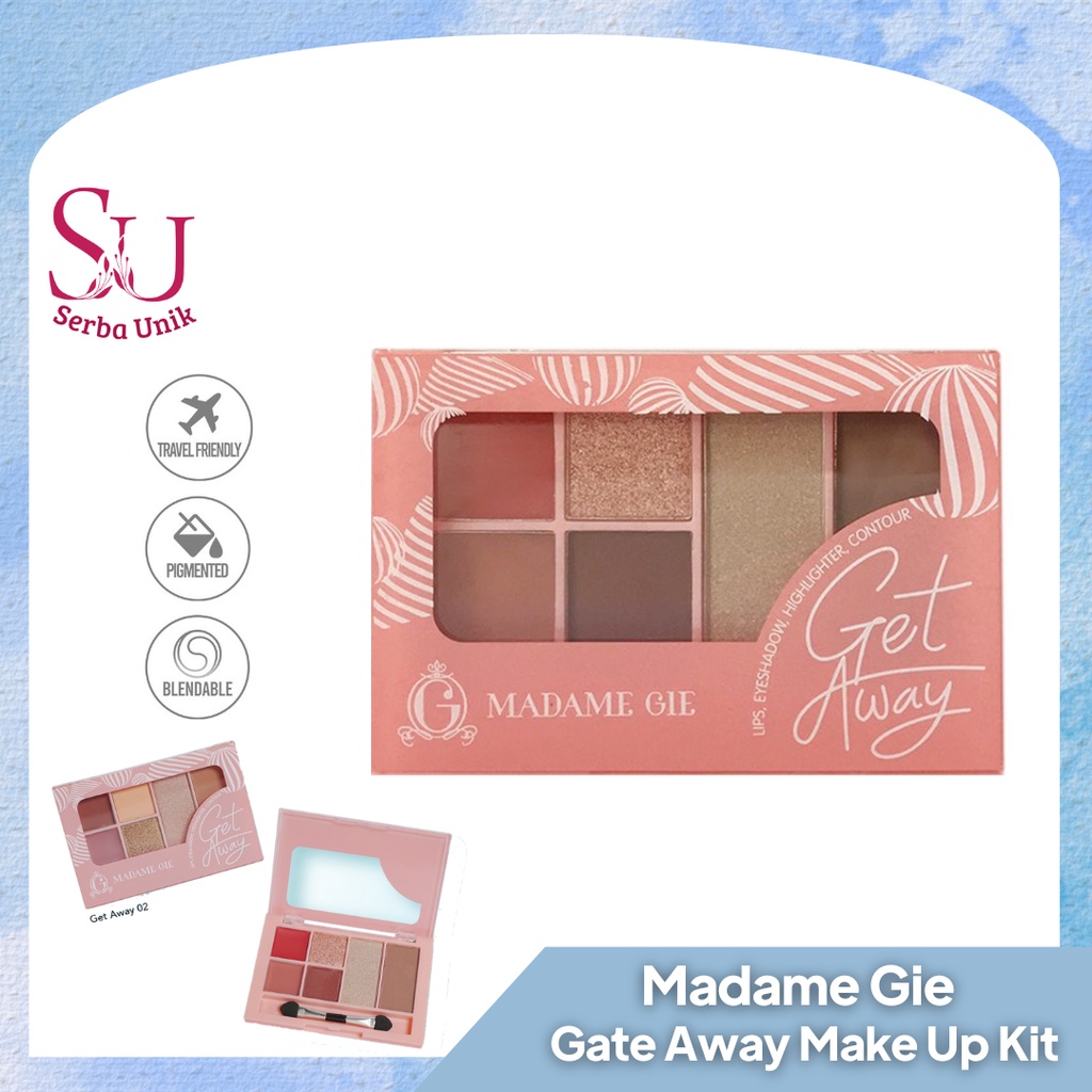 Madame Gie Get Away Make Up Kit | Make Up Face Palette