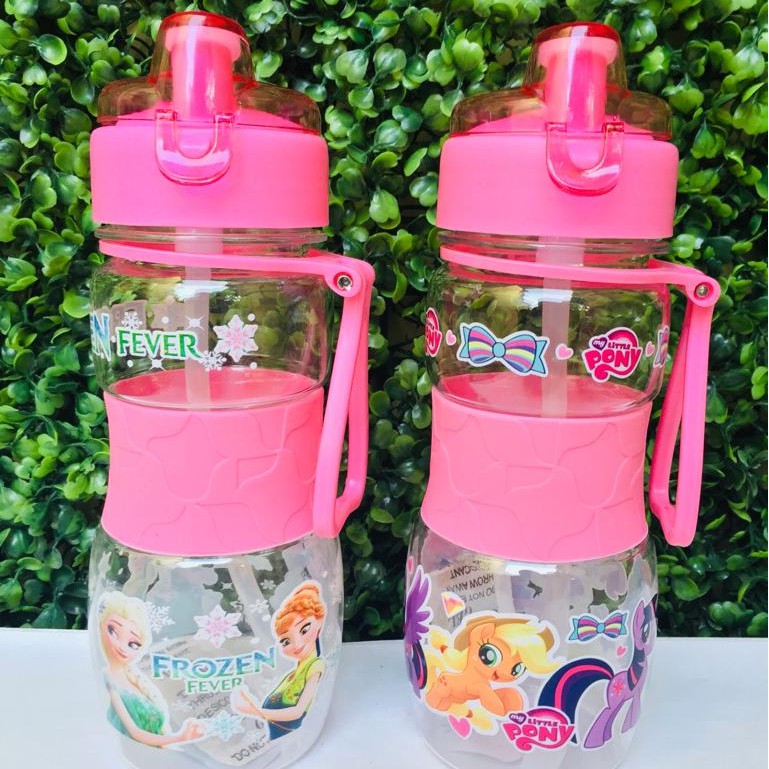 Tempat Minum / Botol Minum Tali Karakter Anak-Anak 3688 400ML