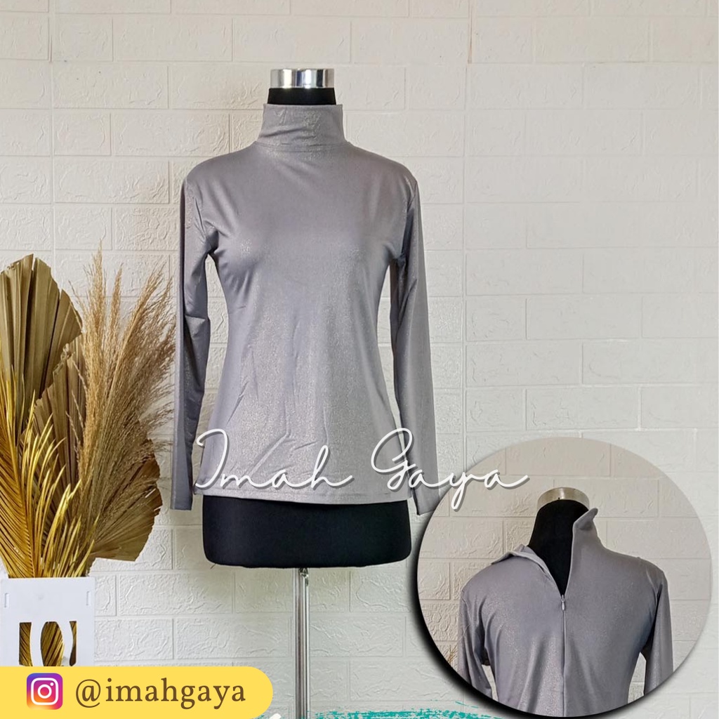 Manset Gliter Turtle Wanita Dewasa Standar Gliter Spandek Jersey Baju Manset Gliter