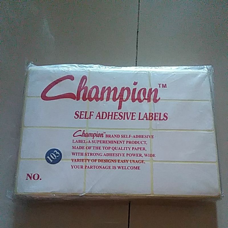 Stiker Label nama kosongan No.103 stiker nama untuk undangan