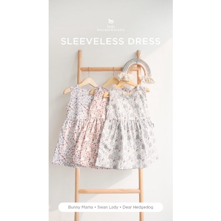 Little Palmerhaus Sleeveless Dress / Dress Anak Perempuan