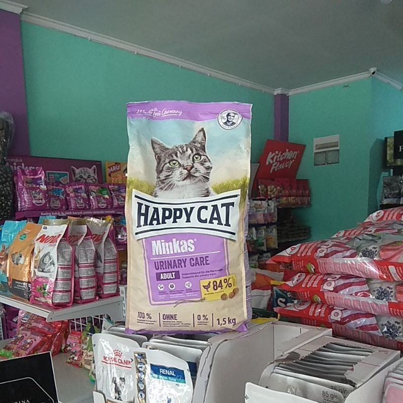 Happy Cat Minkas Urinary 1,5kg / happy cat minkas urinay adult cat 1,5kg