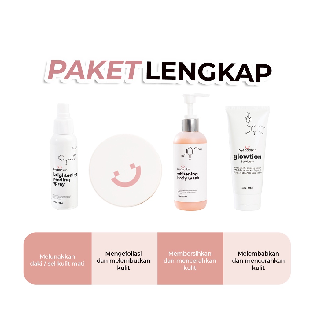 Byebadskin Paket Lengkap