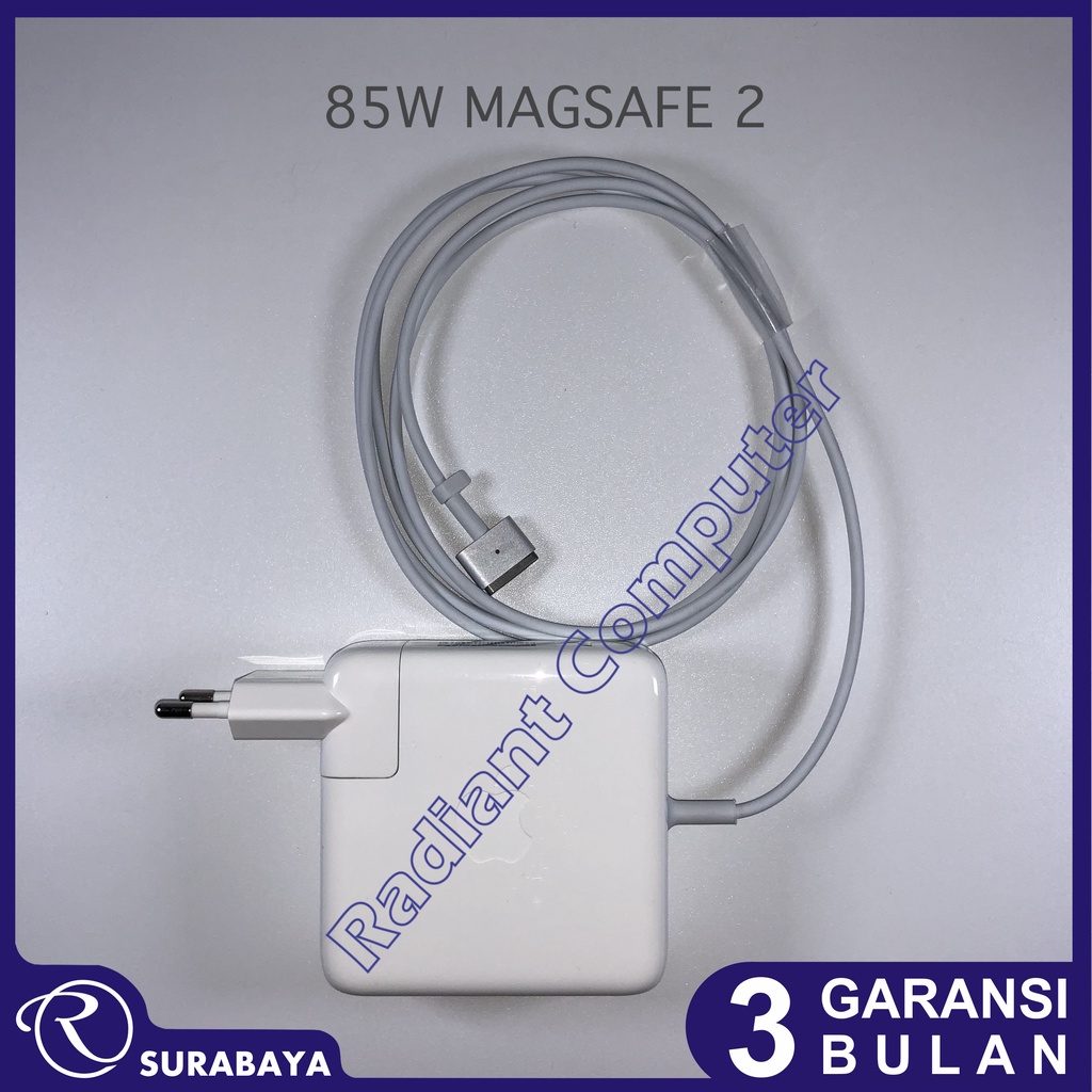 Adaptor Charger Apple 85W Magsafe 2 model A1424