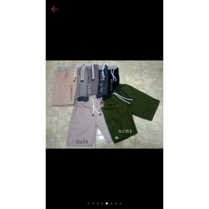 Grosir celana pendek pria / celana kolor cinos pendek