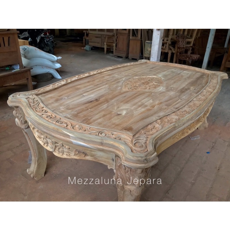 MEJA MAKAN UKIR MEWAH / MEJA MAKAN 8 KURSI / MEJA MAKAN UKIRAN MEWAH