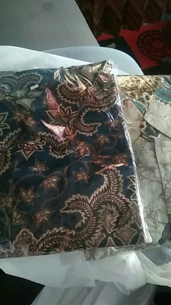 Kemeja Batik Pria Size M L Xl Xxl Atasan Pria Dewasa